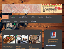 Tablet Screenshot of dos-parejas.de